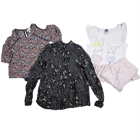 Girls 7/8 Year Spring/Floral Bundle (Set Of 3) - Picture 1 of 11